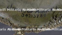 Casque USM1 du Pvt. Marion L. Johnson, 101st Airborne, 907 GFAB. USM1 helmet of Pvt. Marion L. Johnson, 101st Airborne, 907 GFAB. — miniature 12
