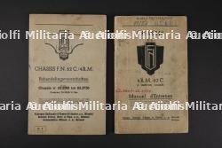 Ensemble de livrets technique belge