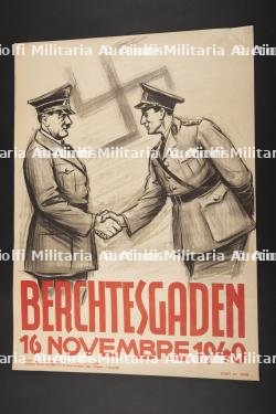 Affiche Berchtesgaden 16 novembre 1940