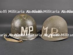 Casque US MP. US MP Military Police helmet. — photo 1