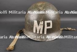 Casque US MP. US MP Military Police helmet. — photo 2