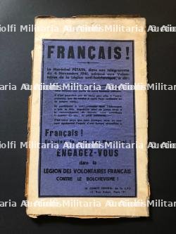 Affichette de la LVF