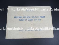 Répertoire des biens spoliés en France par les troupes allemandes