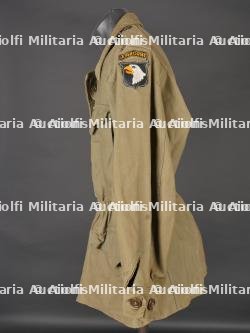 Veste M-43 de la 101ème Airborne. M-43 jacket from the 101st Airborne. — miniature 15