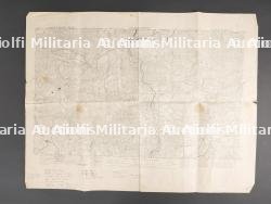 Carte annotée de la 82ème Airborne. Annotated map of the 82nd Airborne.