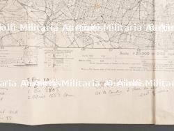 Carte annotée de la 82ème Airborne. Annotated map of the 82nd Airborne. — miniature 3