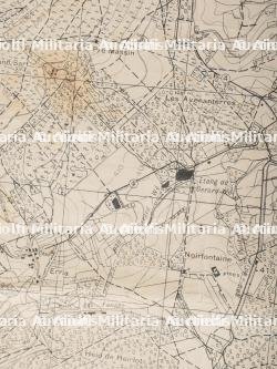 Carte annotée de la 82ème Airborne. Annotated map of the 82nd Airborne. — photo 6