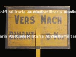 Panneau allemand Nach Dinant. German sign "Nach Dinant. — miniature 2