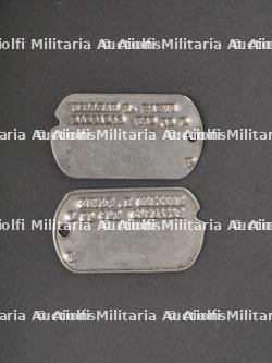 Plaques d'identité de William R Payne 6th DB US. ID tags of William R. Payne, 6th Armored Division, US. — miniature 11