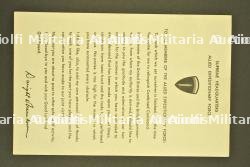 Bulletin du Supreme Headquarters Allied Expeditionnary Force, pour la fin de la guerre