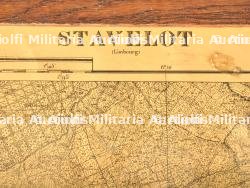 Carte allemande du secteur de Stavelot. German map of the Stavelot sector. — miniature 5