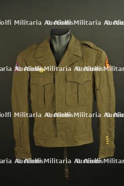 Blouson IKE de la 66ème division d'infanterie US Black Panther
