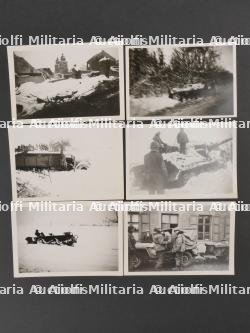 Ensemble de rare photos originales US prisent par un GI de la 7th Armored Division. A rare set of original photos taken by a GI from the 7th Armored Division. — photo 4