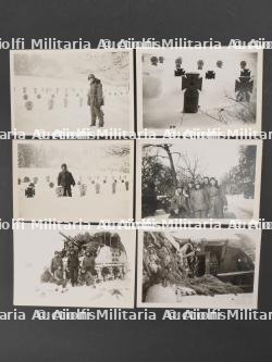 Ensemble de rare photos originales US prisent par un GI de la 7th Armored Division. A rare set of original photos taken by a GI from the 7th Armored Division. — miniature 5