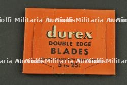 Boite de lames de rasoir Durex