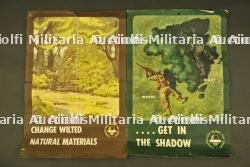 Ensemble d'affiches d'instruction US provenant de Normandie