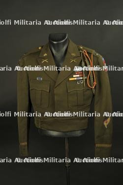 Blouson IKE du Lieutenant GG Sawley des unités pathfinder de la 82ème Airborne/101ème Airborne