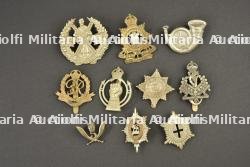 Ensemble d'insignes anglais