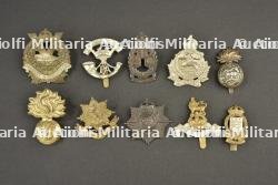 Ensemble d'insignes anglais