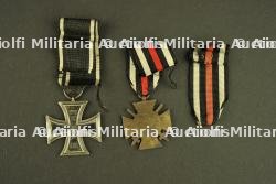 Ensemble de décorations allemande WW1