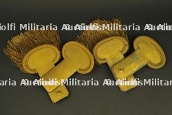 Lot de deux paires d’épaulettes de sous-lieutenant ou lieutenant d’infanterie
