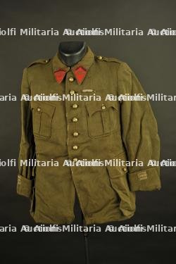 Vareuse de capitaine du 163ème régiment d'artillerie
