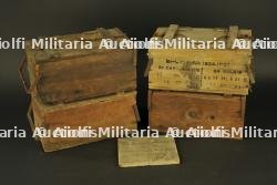 Ensemble de caisses à munition française