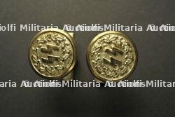 Reproduction de boutons de manchettes de la SS
