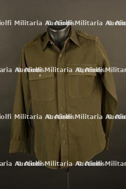Chemise d'officier chocolat