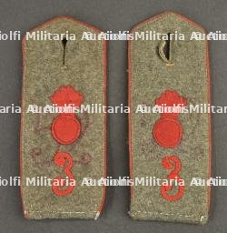 Pattes d'épaules 3ème régiment artillerie à rabats
