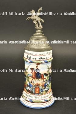 Chope de réserviste 5ème régiment artillerie de campagne bavarois — photo 1