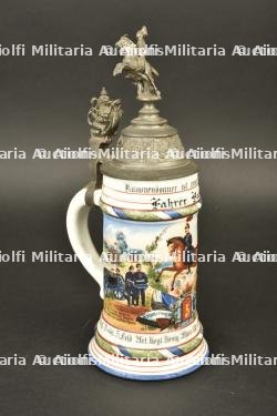Chope de réserviste 5ème régiment artillerie de campagne bavarois — miniature 10