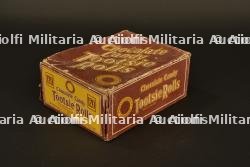 Boite en carton publicitaire de chocolat Tootsie Rolls