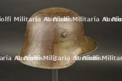 Casque allemand Stahlhelm 1916 camouflé — miniature 5