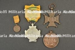 Pays-Bas  croix de Lombok (1894) et croix des expeditions de Djambi (1901-1904) Netherlands Lombok Cross (1894) and Djambi Expedition Cross (1901–1904) — miniature 2