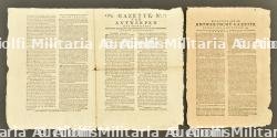 Revolution brabanconne, proclamation du duc de Saxe-Teschen et Gazette van Antwerpen. Brabant Revolution, proclamation by the Duke of Saxe-Teschen and Gazette van Antwerpen. — miniature 3