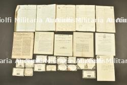 Lot de documents sur la Belgique sous administration francaise, de 1795 a 1814, et assignats. Collection of documents relating to Belgium under French administration, 1795–1814, and assignats.