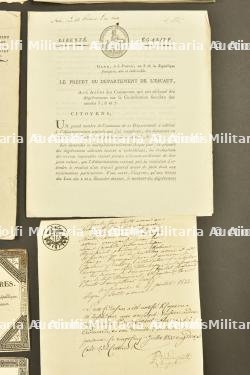 Lot de documents sur la Belgique sous administration francaise, de 1795 a 1814, et assignats. Collection of documents relating to Belgium under French administration, 1795–1814, and assignats. — miniature 3