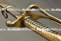 Sabre d’officier de cavalerie belge. Belgian cavalry officer’s sabre. — photo 2