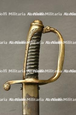 Sabre d’officier de cavalerie belge. Belgian cavalry officer’s sabre. — photo 6