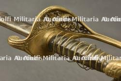 Sabre d’officier d’infanterie belge modele 1850 avec dragonne. Belgian infantry officer’s sabre, model 1850, with sword knot. — photo 4