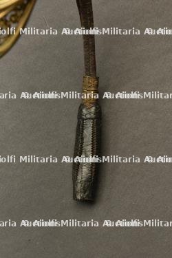 Sabre d’officier d’infanterie belge modele 1850 avec dragonne. Belgian infantry officer’s sabre, model 1850, with sword knot. — miniature 8