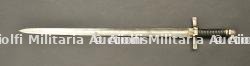 Baïonnette belge pour carabine a tige. Belgian bayonet for a pillar-breech rifle.