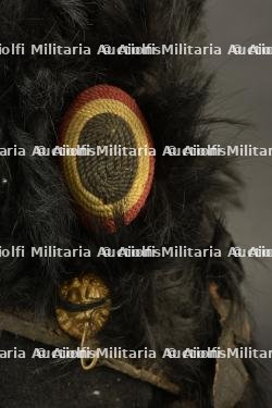 Bonnet a poils de grenadier belge. Belgian grenadier bearskin cap. — miniature 9