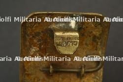 Lot de quatre plaques de ceinturon de la musique, du genie et de l’artillerie. Set of four military band, engineer and artillery belt plates. — photo 3