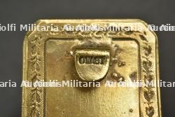 Lot de six boucles d’officiers belges. Set of six Belgian officers’ buckles. — miniature 3