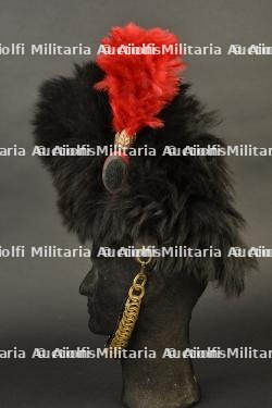 Bonnet a poils d’officier de grenadiers belge. Belgian grenadier officer’s bearskin cap. — miniature 7