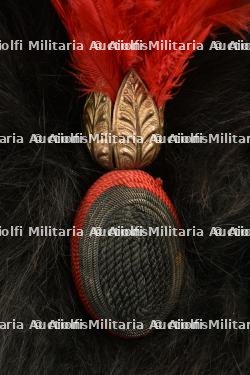 Bonnet a poils d’officier de grenadiers belge. Belgian grenadier officer’s bearskin cap. — photo 9