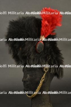 Bonnet a poils d’officier de grenadiers belge. Belgian grenadier officer’s bearskin cap. — miniature 10
