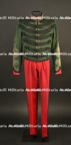 Dolman d’un capitaine en second du corps d’etat-major belge. Belgian staff corps captain’s dolman uniform.